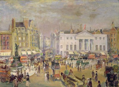 Piccadilly Circus, c.1908-9 by Jacques-Emile Blanche