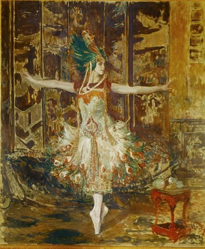 Tamara Karsavina dancing in L