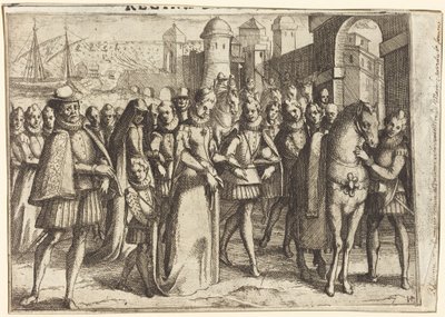 Arrival at Valencia by Jacques Callot