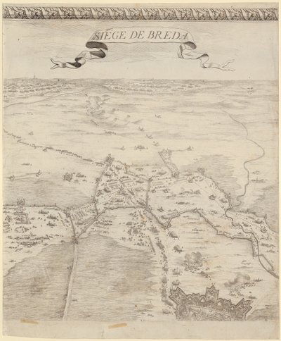 Detail from "The Battle of Breda" by Jacques Callot