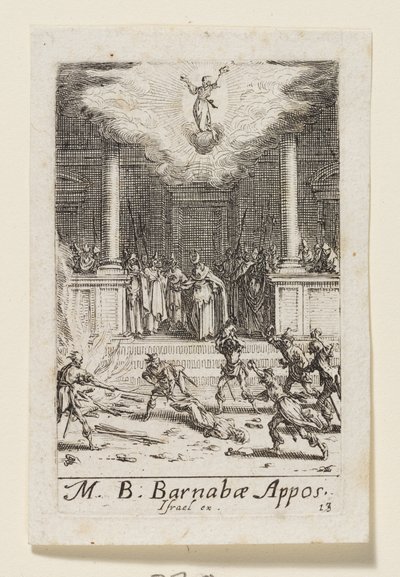 Barnabas the Apostle by Jacques Callot