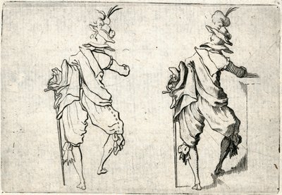 Caprices of Various Figures by Jacques Callot