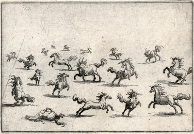 Caprices of Various Figures by Jacques Callot