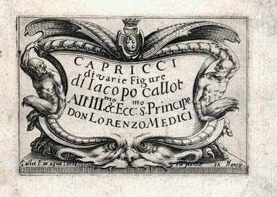 Caprices of Various Figures by Jacques Callot