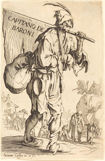 Captain of the Barons by Jacques Callot