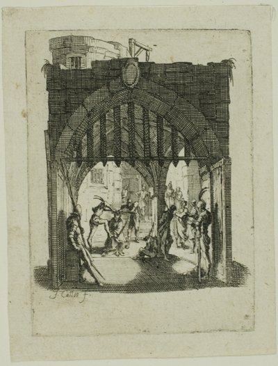 Christ Crowned with Thorns, from The Small Passion by Jacques Callot