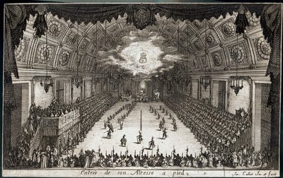 Combat at the Barrier: Entry on Foot of His Highness Duke Charles IV of Lorraine by Jacques Callot