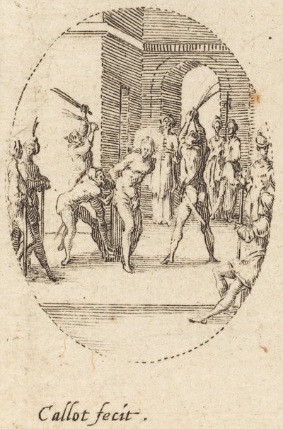Crowning with Thorns by Jacques Callot