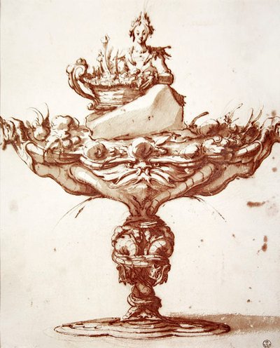 Design for a Fountain by Jacques Callot