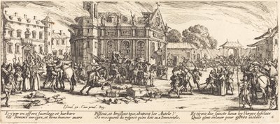 Destruction of a Convent by Jacques Callot