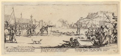 Execution, Plate 12 from the Series "The Horrors of War" by Jacques Callot