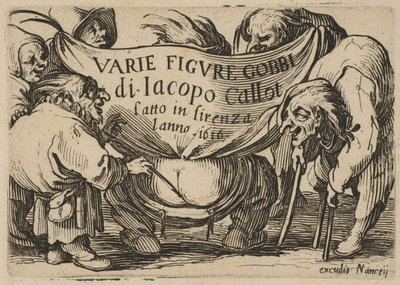 Frontispiece, from Varie Figure Gobbi, 1616-22 by Jacques Callot