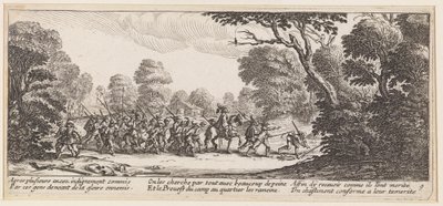 The Bringing in of the Prisoners by Jacques Callot