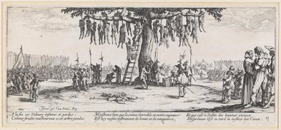 The Hanging by Jacques Callot