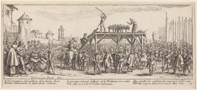 The Breaking Wheel by Jacques Callot