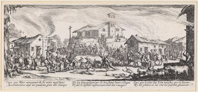 The Carrying Off of the Spoils by Jacques Callot