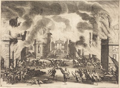 Il Solimano, Act V by Jacques Callot