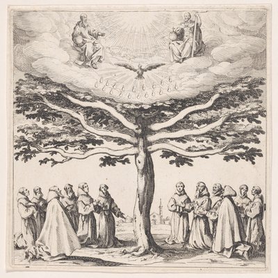 The Tree of St. Francis by Jacques Callot