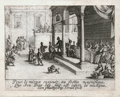 The Life of the Prodigal Child (engraving) by Jacques Callot