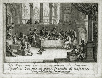 The Life of the Prodigal Son by Jacques Callot