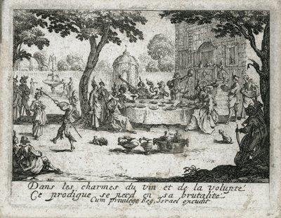 The Life of the Prodigal Son by Jacques Callot