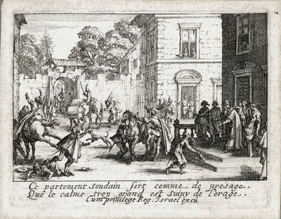 The Life of the Prodigal Son (engraving) by Jacques Callot