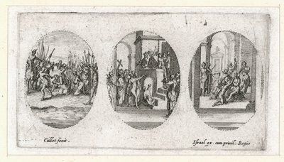 The Miracles of the Passion (engraving) by Jacques Callot