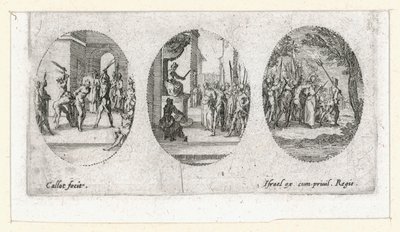 The Miracles of the Passion (engraving) by Jacques Callot