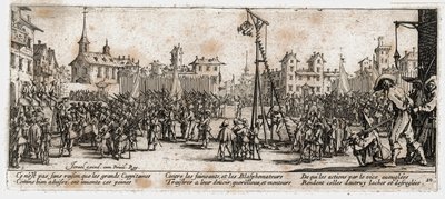 The Miseries and Misfortunes of War (engraving) by Jacques Callot