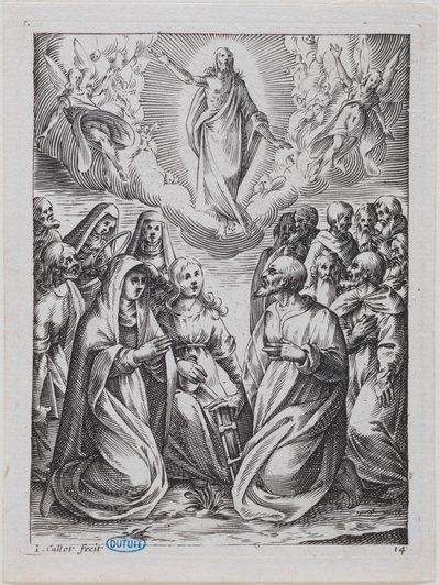 The Paintings of Rome, The Ascension by Jacques Callot