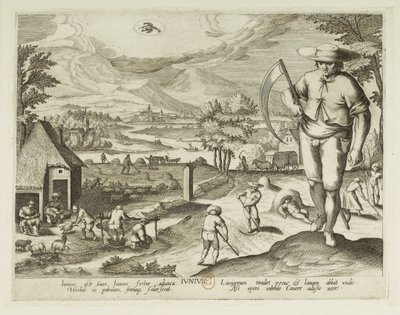 The Months. 6, June by Jacques Callot