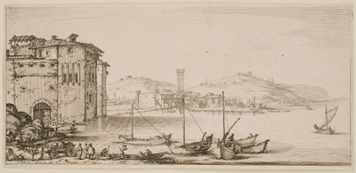 Loading the Merchandise, from the series “The Landscapes of Florence” by Jacques Callot