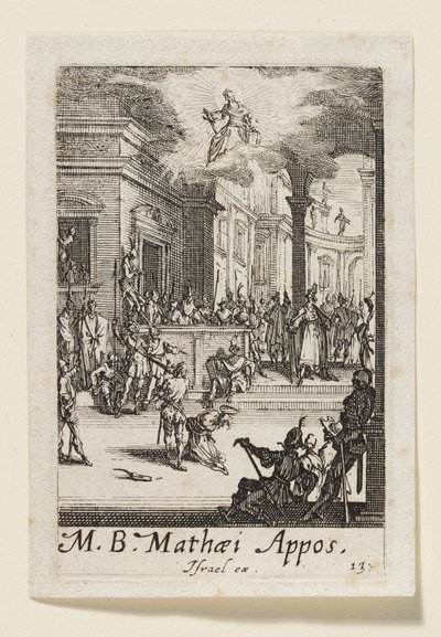 Martyrdom of Saint Matthew the Apostle by Jacques Callot