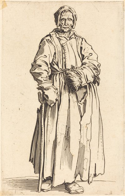 One-Eyed Woman, c. 1622 by Jacques Callot