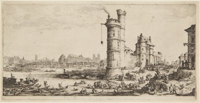 Pont-Neuf by Jacques Callot