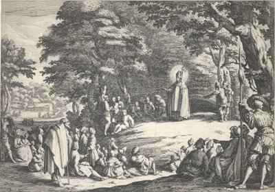 Saint Amond by Jacques Callot