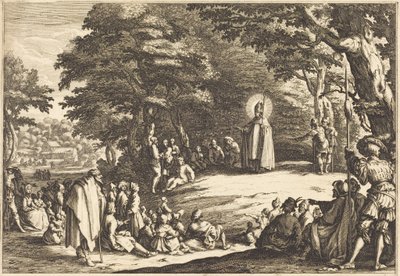 Saint Amond by Jacques Callot