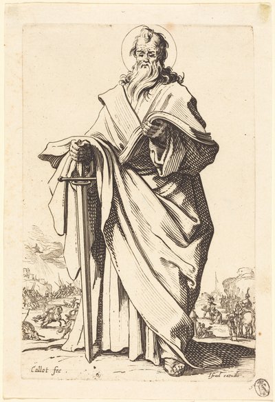Saint Paul by Jacques Callot