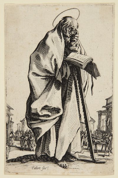 St. Simon by Jacques Callot