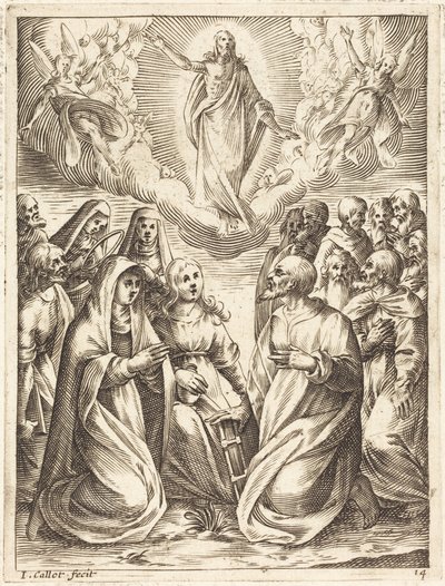 The Ascension by Jacques Callot