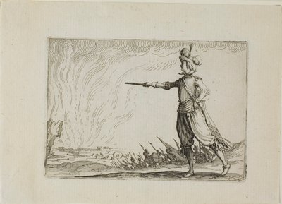The Commander on Foot, from The Caprices by Jacques Callot