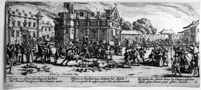 The Destruction of a Monastery, plate 6 from 