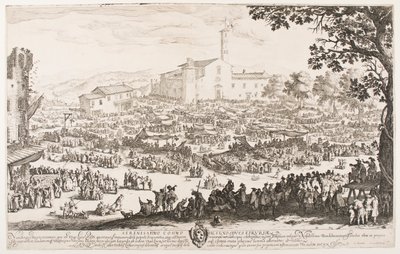 The Fair at L’Impruneta by Jacques Callot