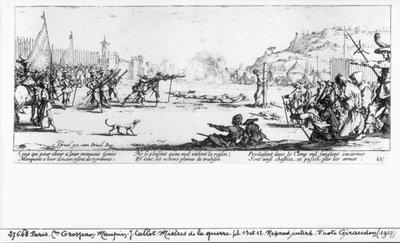 The Firing Squad, Plate 12 from 