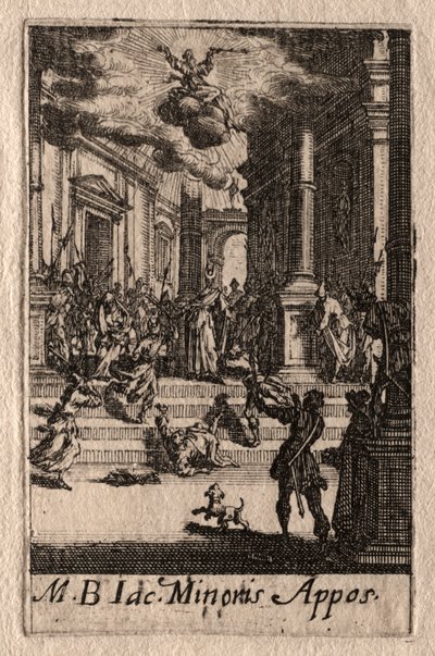 The Martyrdom of the Apostles: St. James the Less by Jacques Callot