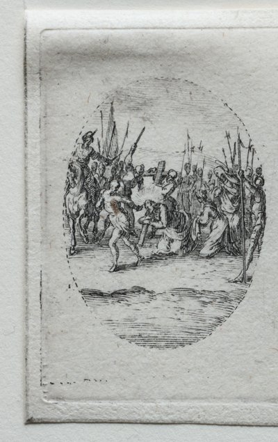 The Carrying of the Cross by Jacques Callot