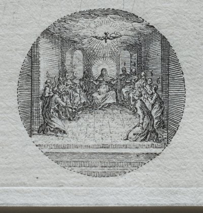 The Descent of the Holy Spirit by Jacques Callot