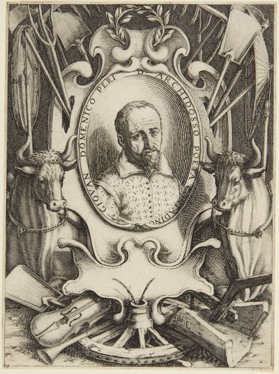The Portrait of Giovanni Domenico Peri by Jacques Callot