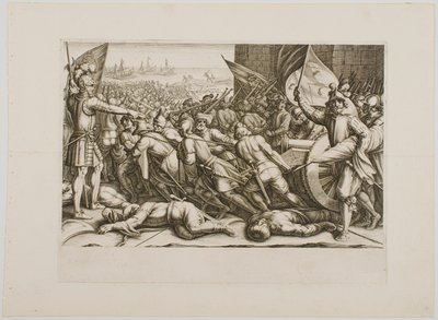 The Re-embarkation of Troops, from the series “The Life of Ferdinand de Medici” by Jacques Callot