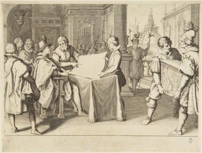 The Restoration of the Dome of Santa Maria del Fiore in Florence by Jacques Callot